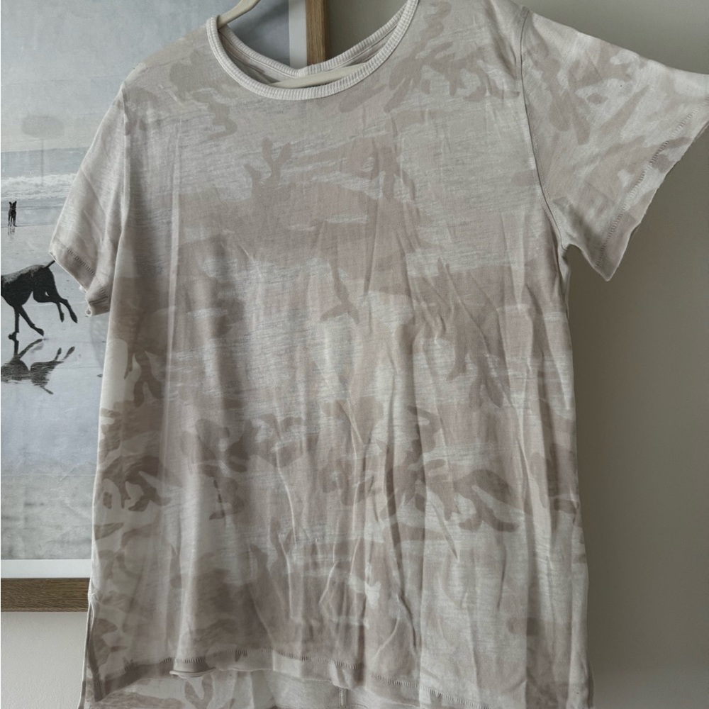 We The Free- Women’s Cream Camo Short Sleeve Tee
